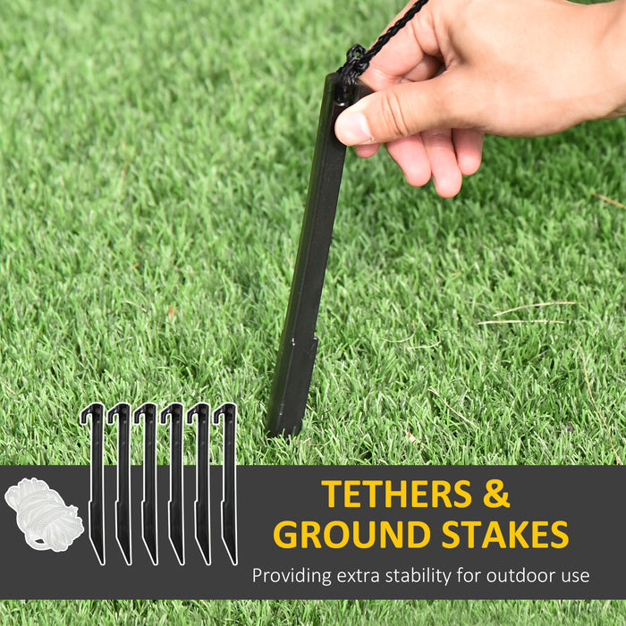 Inflatable Santa Claus on Motorcycle - 5.5ft Christmas Blow Up Yard Decoration - Festive Garden and Outdoor Holiday Display