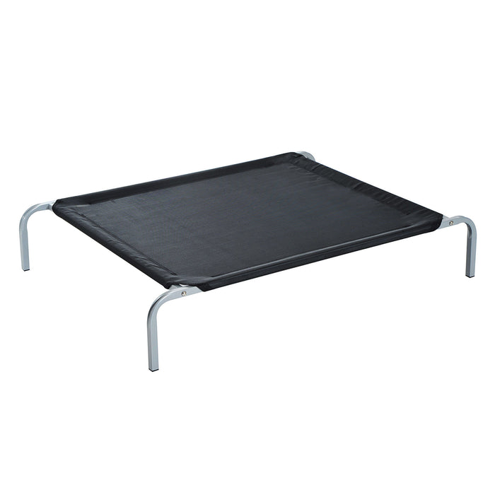Elevated Portable Dog Bed with Metal Frame - Medium Size Raised Pet Cot for Camping, Indoors/Outdoors Use - Ideal Comfort for Medium-Sized Dogs or Pets