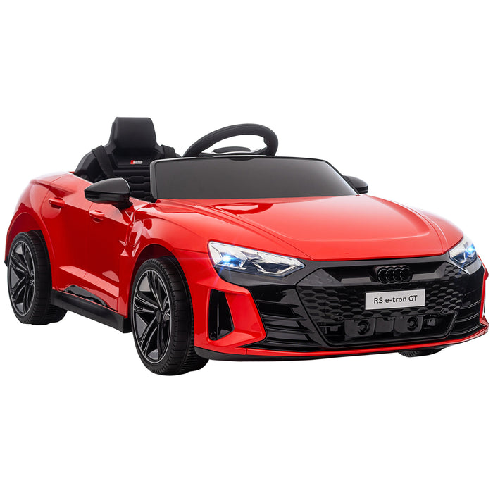 Audi Licensed Ride-On Car - 12V Electric Toy with Remote Control, Suspension, Lights & Music - Perfect for Kids' Fun and Entertainment