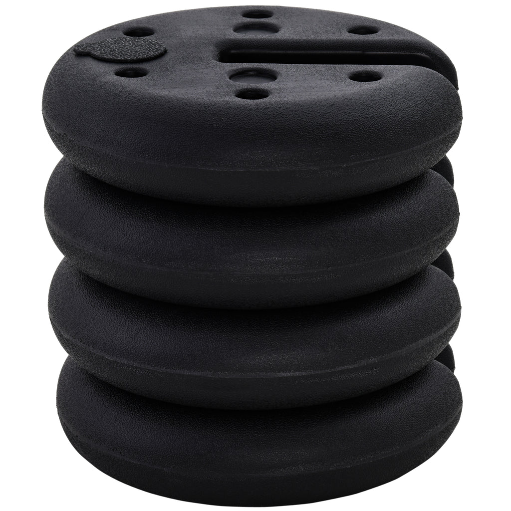 Heavy-Duty Sandbag Leg Weights for Outdoor Structures - 4-Piece Set, Fillable Gazebo & Marquee Anchor Kit - Secure Tents & Canopies at Events and Parties