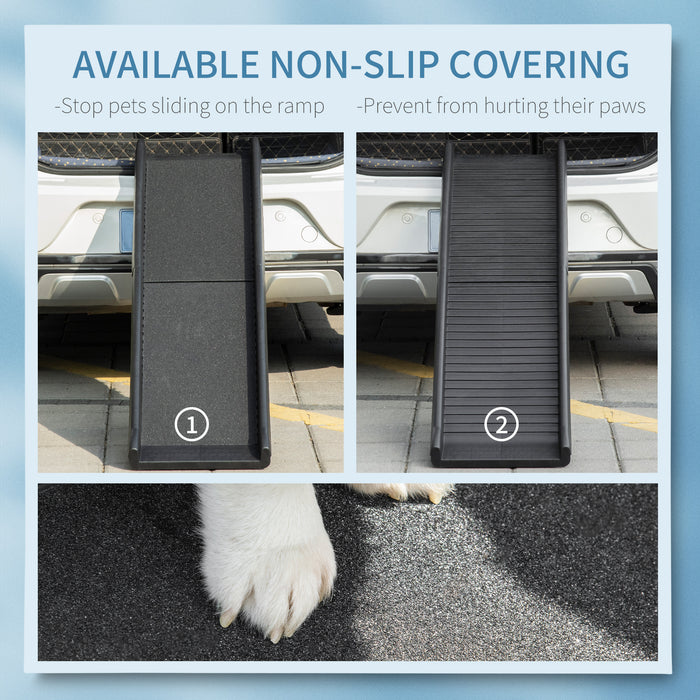 Foldable Animal Access Assist - Non-Slip Dog Ramp for Cars, Trucks, and SUVs - Easy Portable Solution for Elderly and Injured Pets