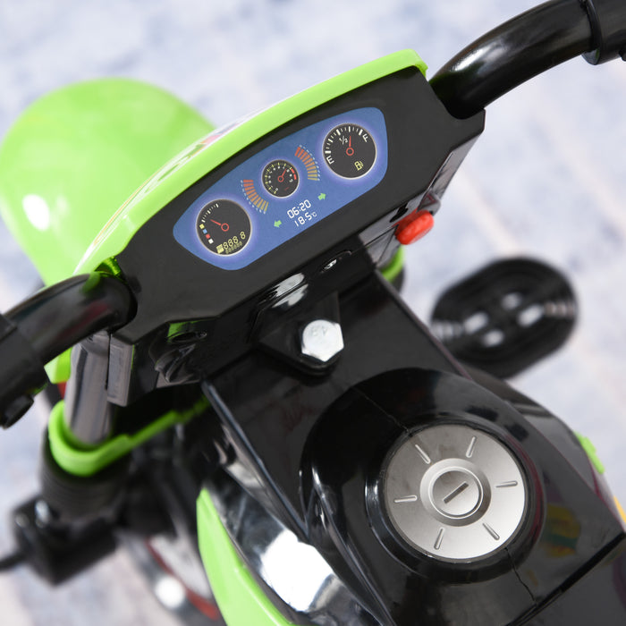 Toddler Tricycle with Pedals - Durable 3-Wheel Design, Green PP Material - Perfect for 18-36 Month Old Kids