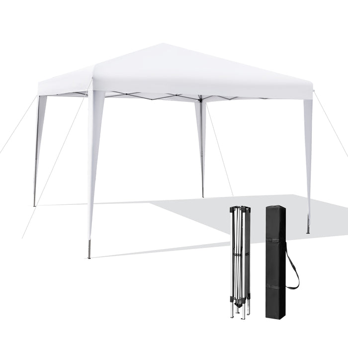 Pop-up Canopy 295x295 CM - Portable, Outdoor, Instant Set-up Tent with Carrying Bag - Ideal for Camping and Picnics