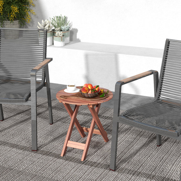Wooden Side Table Frame-C - Slatted Tabletop, Sturdy X-shaped Structure - Ideal for Home and Office Spaces Needing Extra Storage and Surface Space