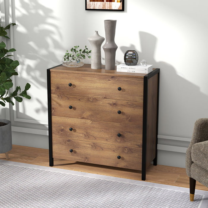Wooden Dresser - Storage Furniture for Bedroom, Living Room, Hallway - Ideal for Clearing Clutter and Organizing Personal Items