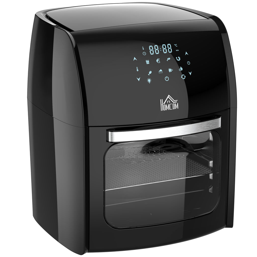 12L 8-in-1 Digital Air Fryer Oven - Versatile Cooking with Fry, Roast, Broil, Bake, Dehydrate Functions, Rapid Air Technology - Ideal for Health-Conscious Home Chefs and Busy Households