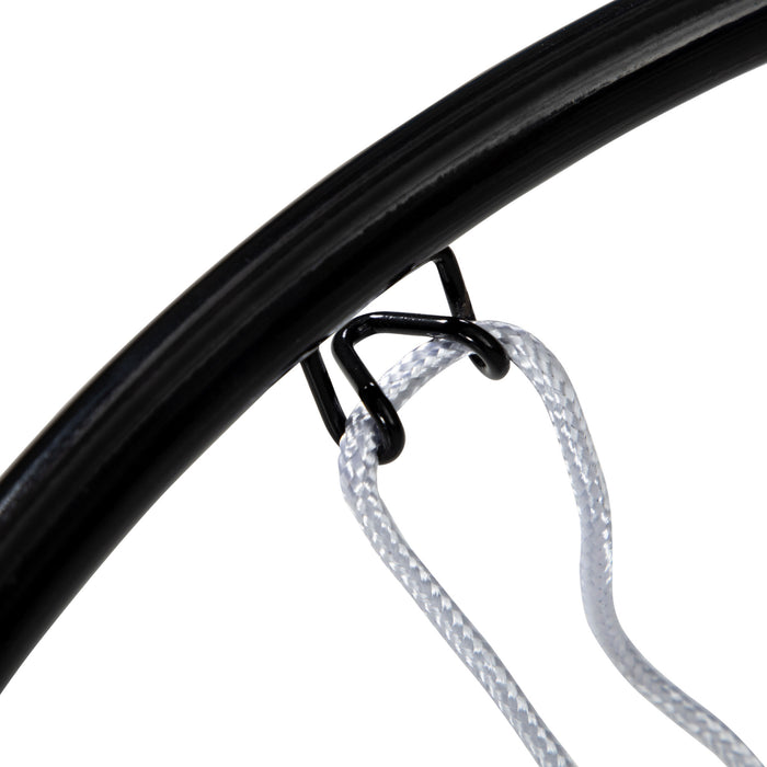 Mini Basketball Hoop with Backboard - Wall Mounted, Indoor & Outdoor Suitable for Kids & Adults - Blue and White, Home & Office Play Equipment