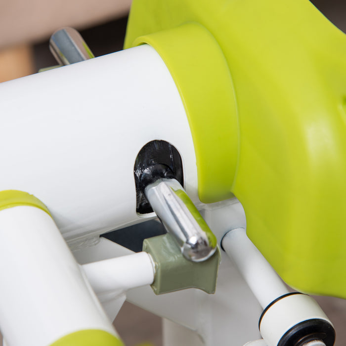 Compact Stepper Fitness Machine with Resistance Bands - Leg, Arm, and Thigh Toning Workouts - Ideal for Home Exercise and Small Spaces