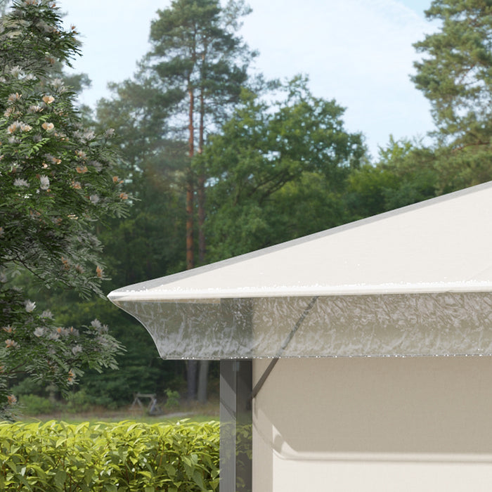 3x3m Gazebo Canopy Cover - Waterproof and Protective Outdoor Shelter Accessory - Ideal for Garden Tents and Canopies