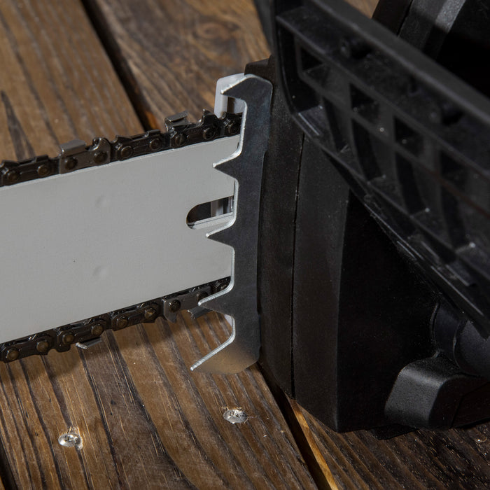 1600W Electric Chainsaw with Dual Safety Brake - Tool-Free Chain Adjustment, 40cm Bar, Auto-Oiling - Ideal for Woodcutting Tasks & DIY Projects