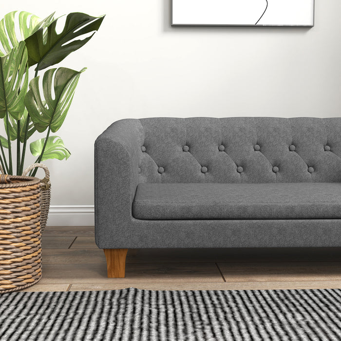 Elevated Pet Couch with Soft Cushion - Comfy Dog Sofa Bed for Small to Medium Breeds, Removable & Washable Cover, Non-Slip Base - Ideal Resting Spot for Your Canine Friend