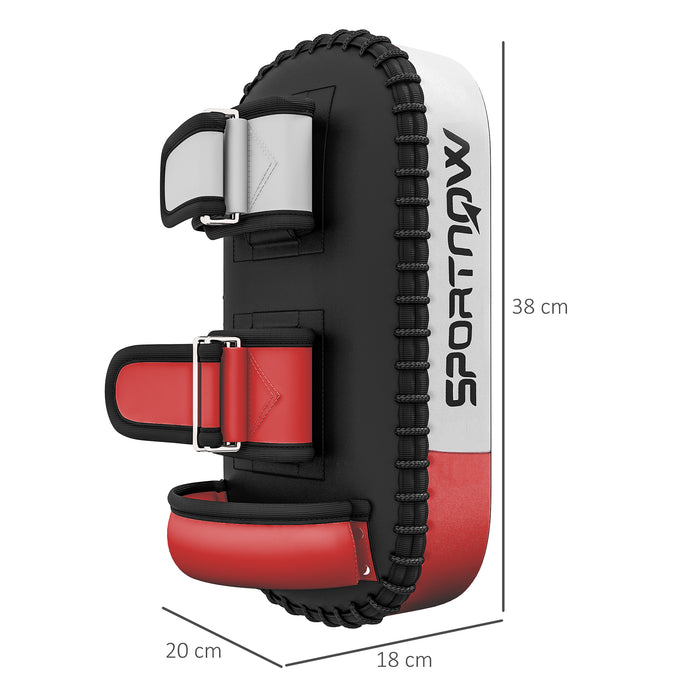 Durable High-Density Foam Kick Shield - Ideal for Muay Thai, Karate, Taekwondo & Kickboxing Training - Protective Arm Pad for Martial Arts Enthusiasts