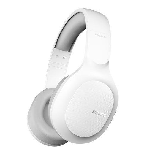 SOMIC MS300 Wireless bluetooth Headphones CVC8.0 Noise Reduction 40MM Drivers AUX-In 1000mAh Adjustable Head-Mounted Sports Music Headset with Mic