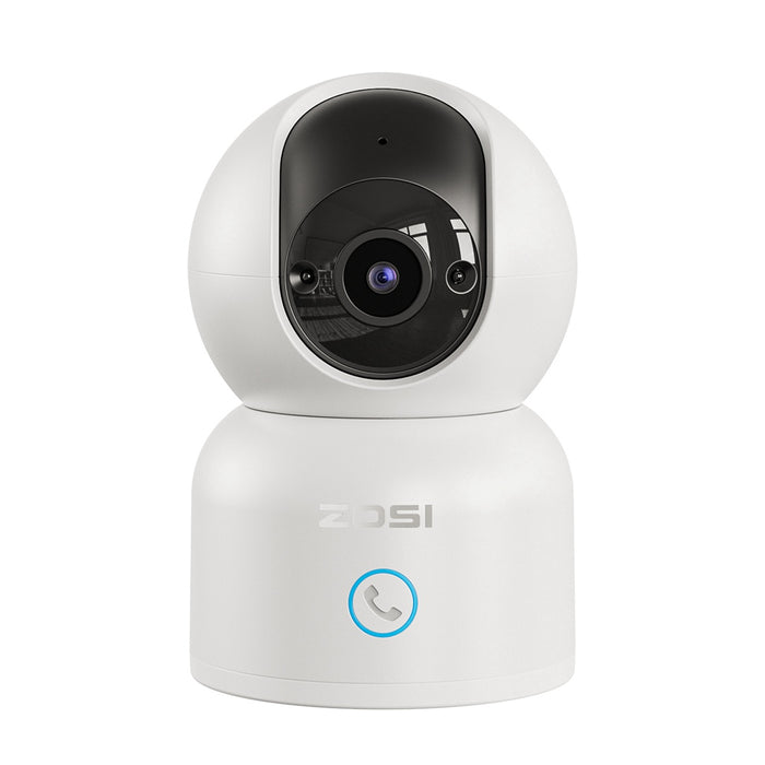 ZOSI Dual Band 2.4G/5G WiFi HD Surveillance Camera - 3MP Indoor Security Cam with Intelligent Tracking & 10M Night Vision - Perfect for Home Monitoring and Safety