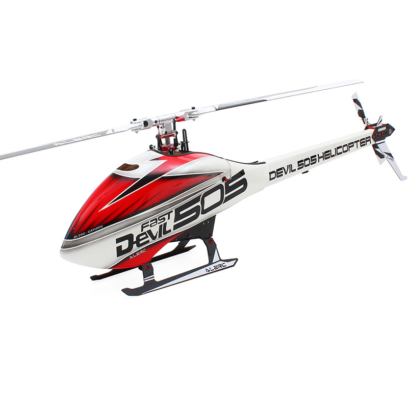 ALZRC Devil 505 FAST - High-Speed RC Helicopter Kit with Advanced Features - Perfect for Hobbyists and Enthusiasts