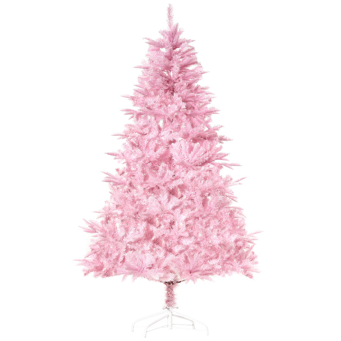 Artificial 5ft Pink Pop-up Christmas Tree - Easy Automatic Setup for Festive Home Decor - Ideal for Holiday Parties and Celebrations