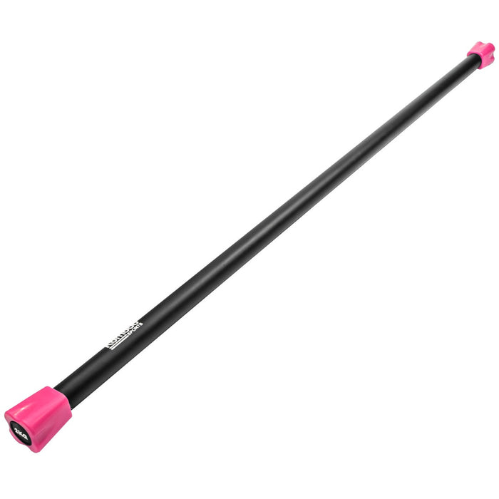 2kg Aerobic Fitness Bar - Weighted Workout Equipment for Strength Training - Ideal for Home Gyms and Physical Therapy
