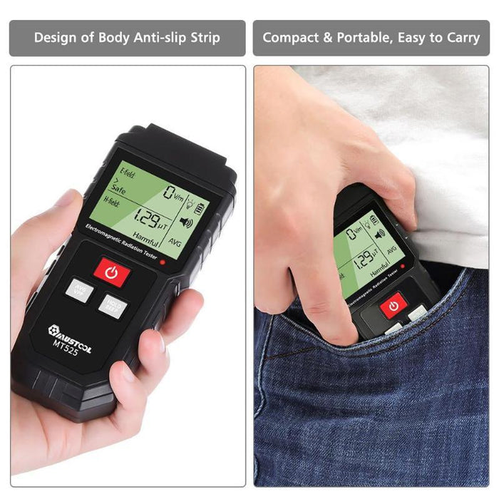 EMF Meter Tool With LCD Display (Electromagnetic Field Radiation)