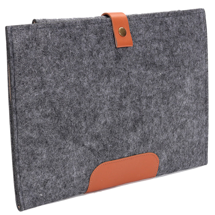 Felt Laptop Sleeve - Protective Cover & Inner Bag for 11" Macbook Apple Notebook - Ideal for Computer Protection & Storage
