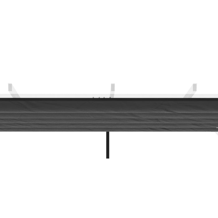 Retractable Pergola Canopy Cover - UV-Resistant Fabric for 3x3m Gazebo, Weatherproof Outdoor Shade - Ideal for Patio, Garden Enhancements