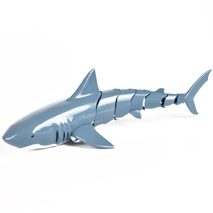 T11B Electric RC Boat - 2.4G 4CH Shark Animal RTR Model Toy, Includes Two Batteries - Perfect for Kids and Shark Lovers
