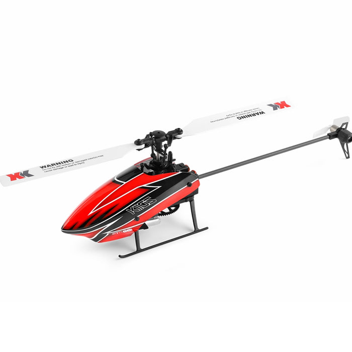 XK K110S 6CH Helicopter - Brushless 3D6G System, RTF Mode 2, FUTABA S-FHSS Compatible - Perfect for RC Enthusiasts and 3D Flying Beginners