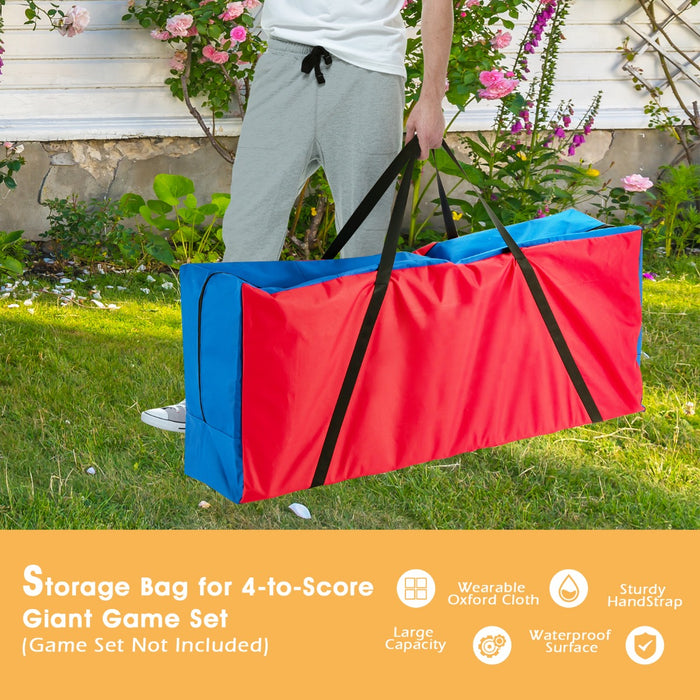 Giant Large Storage Bag for 4-in-A-Row Game and Various Sports Equipment - Ideal for Convenient Safekeeping