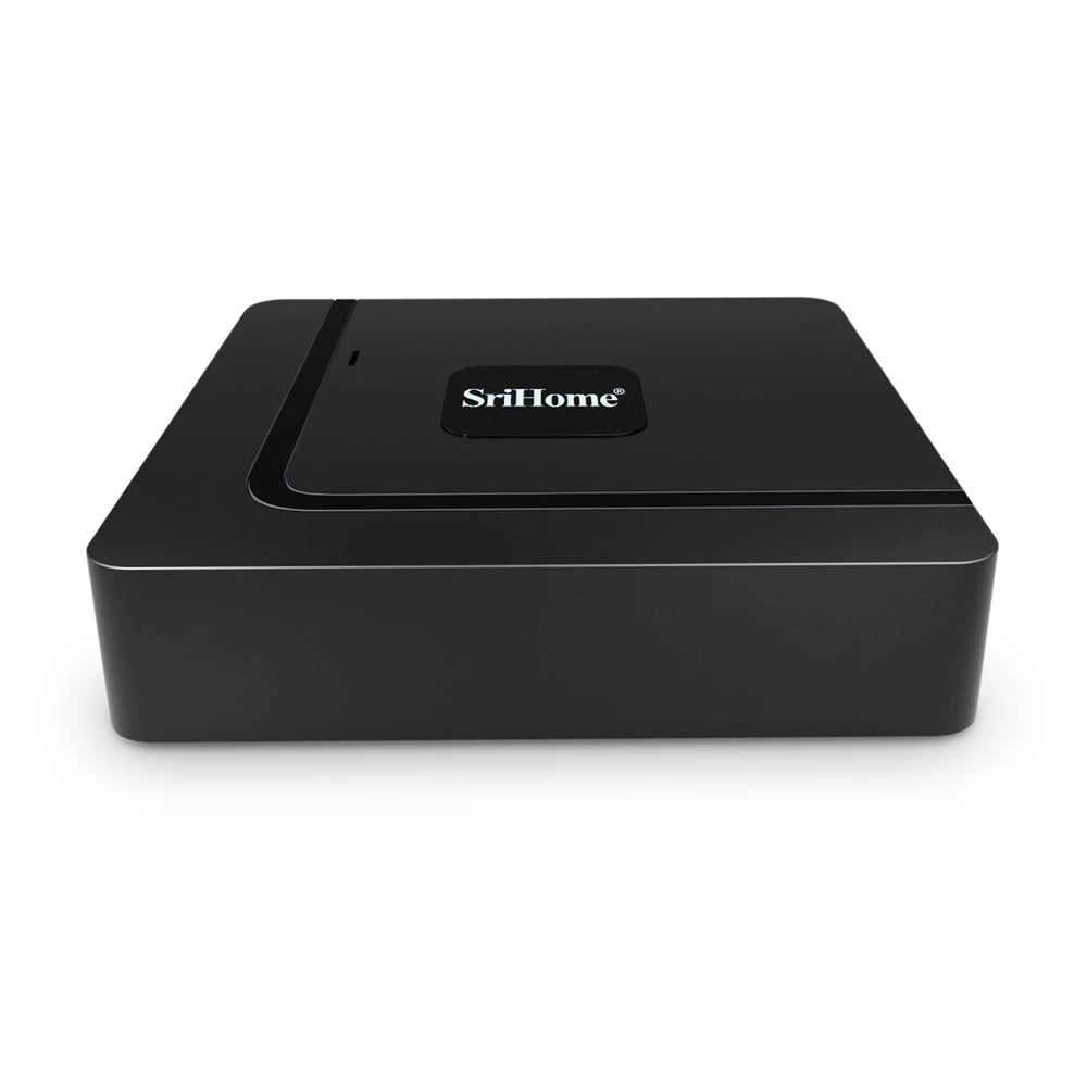 Srihome NVS003 NVR - 4K UHD 16-Channel 5MP CCTV, 8-Channel 8MP IP Security Camera - Network Video Recorder for Surveillance