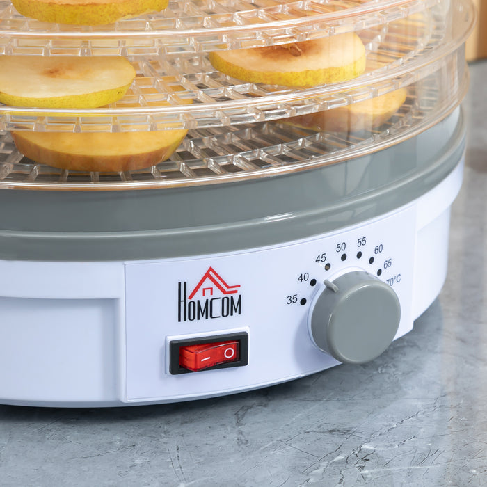 245W Electric Food Dehydrator - 5-Tier Dryer Machine with Adjustable Temperature Control for Various Foods - Ideal for Making Dried Fruits, Jerky, Veggies, Meats, and Pet Snacks