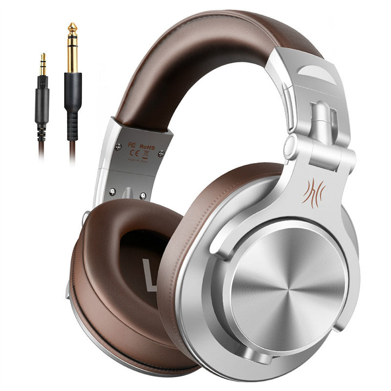 Oneodio A71 Wired Headphones HIFI Stereo 40MM Dynamic 3.5mm/6.35mm Head-Mounted Stretchable Studio DJ Gaming Headset with Mic