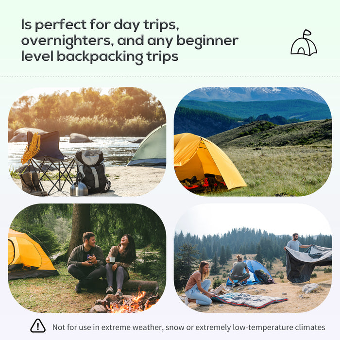 5-6 Person Waterproof Dome Tent - Outdoor Hiking Camping Shelter with UV Protection, 3000mm Water Resistance - Ideal for Family and Group Adventures in Dark Green