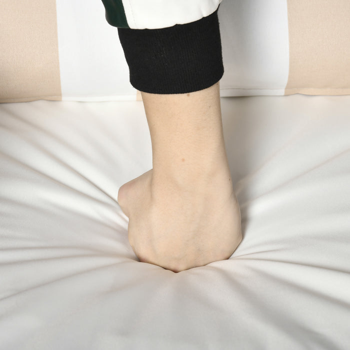 Rattan Bistro Patio Set - 3-Piece Wicker Weave Garden Furniture with Cushioned Sofa Chairs & Matching Table - Ideal for Conservatory & Outdoor Lounging