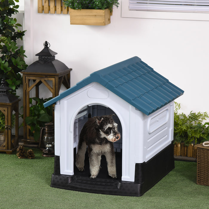 Miniature Dog Outdoor Kennel - Weatherproof Shelter for Small Breeds - Ideal Comfortable Home for Patio or Garden