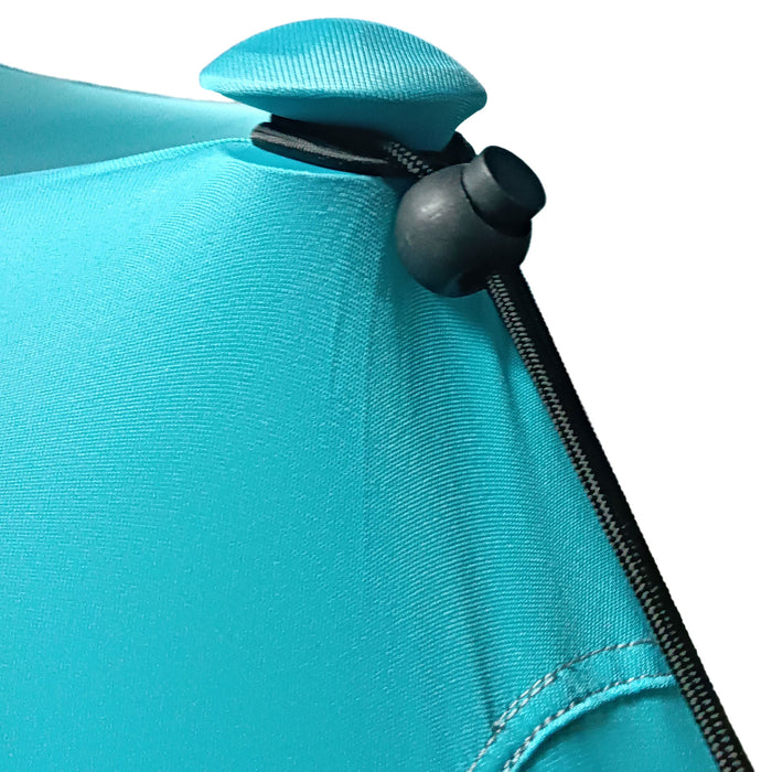 Portable Beach Tent Event Shelter with Detachable Sidewall - Includes Carry Bag, Ideal for Camping, Fishing & Picnics - Sky Blue Shade for Outdoor Activities