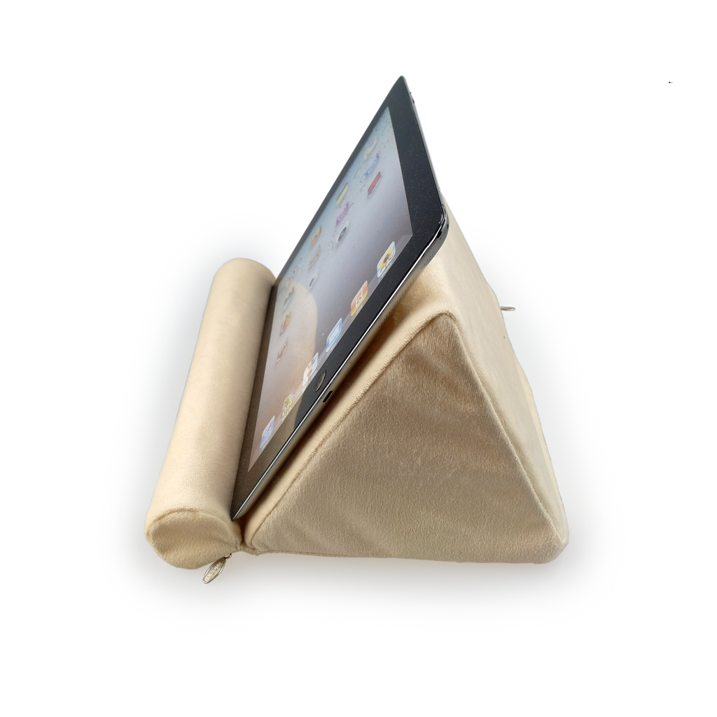 Bakeey 2-In-1 Plush Sponge Stand - Desktop Phone/Tablet Holder, Becomes Universal Stand for iPad Pro 2021 2020, iPhone 13 - Ideal for Online Learning and Live Streaming