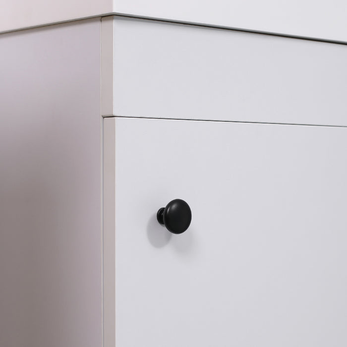 Wall-Mounted Vanity Cabinet with Integrated Basin - Sleek Bathroom Storage Solution with Sink and Tap Hole - Space-Saving Design for Modern Homes