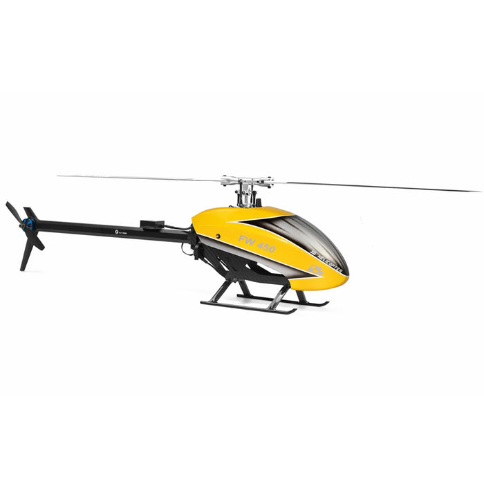 FLY WING FW450 V2.5 - 6CH FBL 3D Flying GPS Altitude Hold RC Helicopter with One-Key Return and H1 Flight Control System - Perfect for Aerial Enthusiasts and Novice Pilots