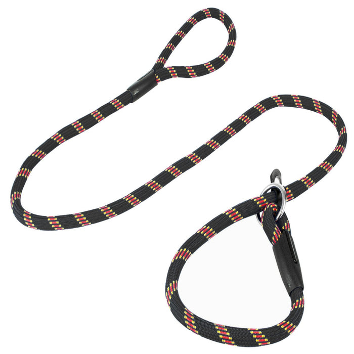 Adjustable 1.5m Dog Leash in Sleek Black - Durable Pet Lead for Walking and Training - Ideal for Dogs of All Sizes