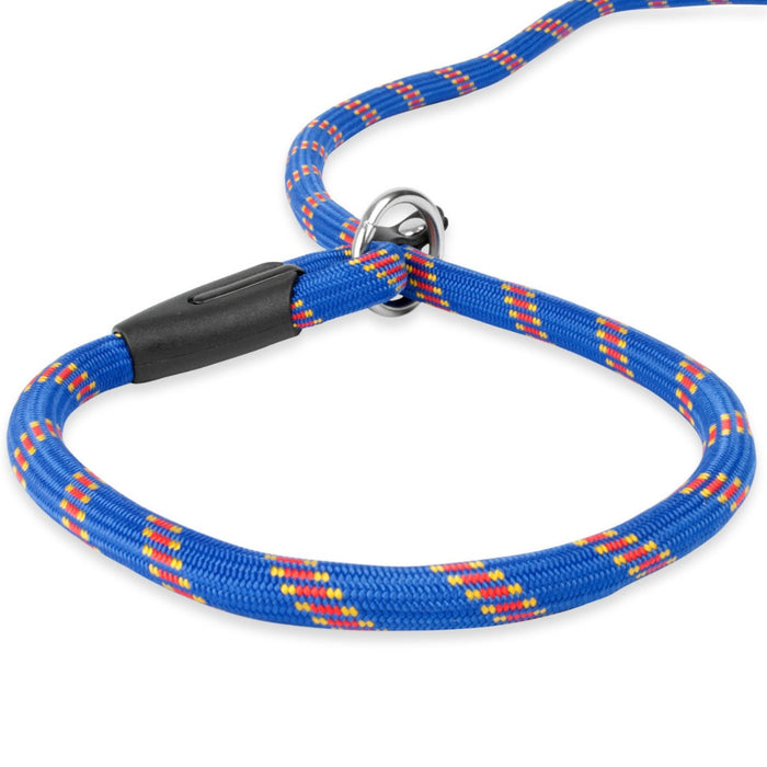 Adjustable 1.5m Dog Leash in Blue - Durable Pet Lead with Variable Length - Ideal for Training & Walking Puppies to Medium Dogs