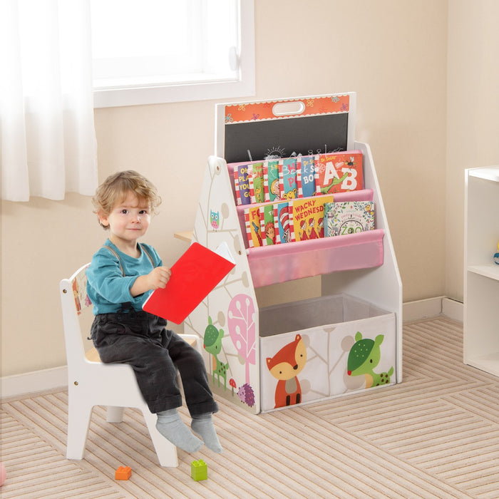 Double-Sided Kids - Art Easel and Play Station, Ideal for Boys and Girls - Promotes Creativity, Artistic Expression and Fun Playtime Activities