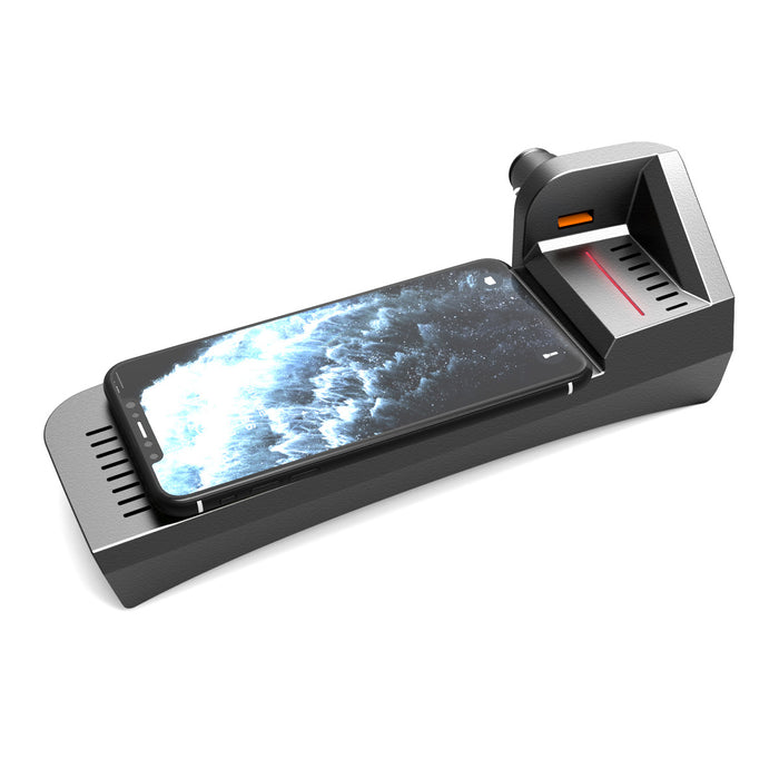 Bakeey 15W QI Fast Car Charger - Wireless Charging Pad for AUDI A3 2013-2020, Qi-Enabled Phones - iPhone 11, SE 2020, Samsung Galaxy Note 20, Huawei P40 Pro, Mi10 Compatibility