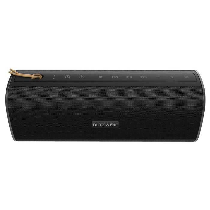 BlitzWolf BW-WA2 & BW-WA2 Lite - 20W & 12W Bluetooth Wireless Speaker with Dual Passive Diaphragm, TWS Bass Stereo, Outdoor Soundbar, Built-in Mic - Perfect for Outdoor Entertainment and Hands-free Calls