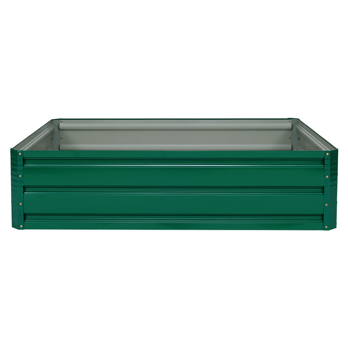 Metal Raised Garden Bed - Outdoor Planter Box for Vegetables, Flowers, Fruits, Herbs - Ideal for Gardeners and Green-Fingered Enthusiasts