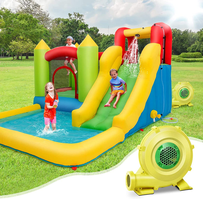 680W Blower - Inflatable Bouncy Air Blower with Handle - Ideal for Bouncy Castle Inflations or Party inflatables