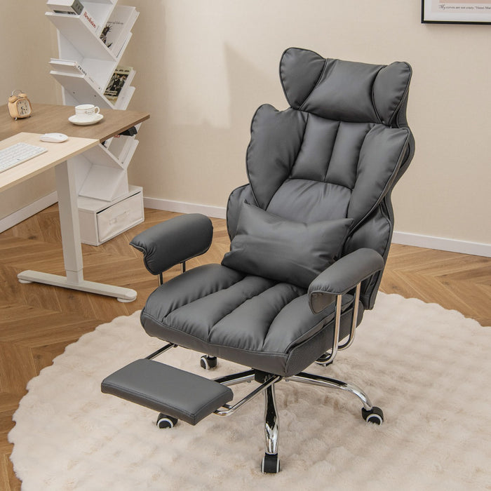 Ergonomic High Back Chair - Executive Office and Computer Desk Seating Solution - Ideal for Prolonged Sitting and Improved Posture