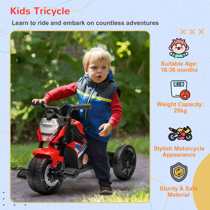 3-in-1 Toddler Trike, Sliding Car, and Balance Bike - Headlight, Music, Horn Features - Perfect for Young Riders and Early Learners
