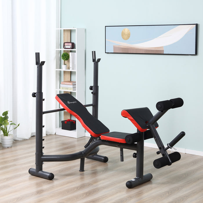 Multifunctional Weight Bench - Comprehensive Workout Station for Full Body Training - Ideal for Arms, Legs, and Abdominal Muscles Fitness Enthusiasts