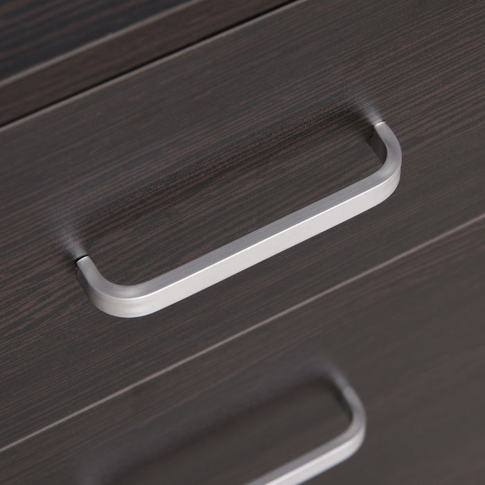 2-Drawer Mobile File Cabinet - Lockable Rolling Office Filing Solution with 5 Smooth-Gliding Wheels - Secure Legal & Letter Document Organizer for Home or Office Use