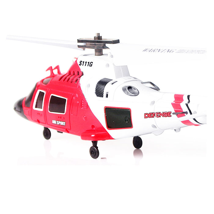 Syma S111G Helicopter - 3.5CH 6-Axis Gyro RC, Ready to Fly - Perfect for Children & Beginners to Enjoy Indoor Flying