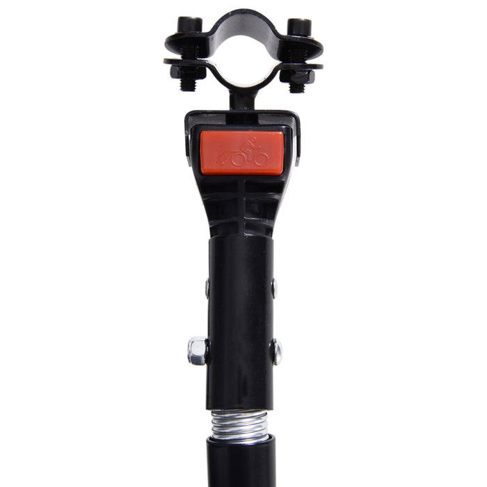 Bicycle Cargo Trailer with Hitch - Robust Steel Construction Bike Cart for Luggage & Gear - Ideal for Cycling Trips, Camping & Transport Storage Needs